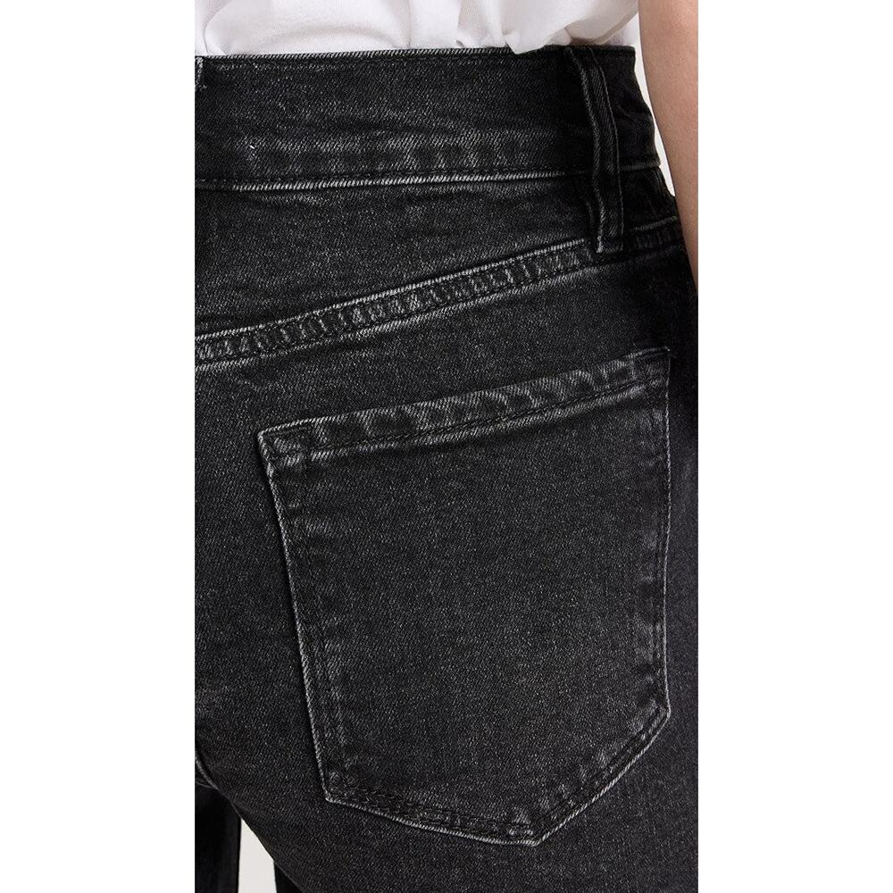 FRAME Le Slim Palazzo Wide Leg Cotton Jeans - 26 - Picture 6 of 6